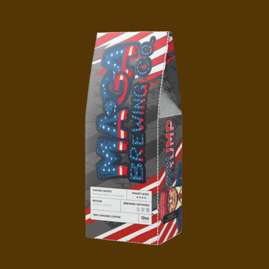 Medium-Dark Roast MAGA Brewing Company Coffee Blend
